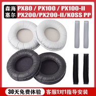 Suitable for Sennheiser PX100 PX200 Earphone Case Sponge Case PX100-II PX200-II Leather Earmuffs KOS