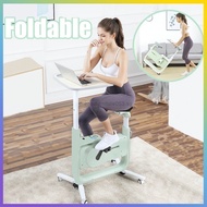 Foldable Indoor Stationary Bike Spin Bike Indoor Cycling Home Exercise Bike Magnetic Control Mute Bike Desk Fitness Machines d12