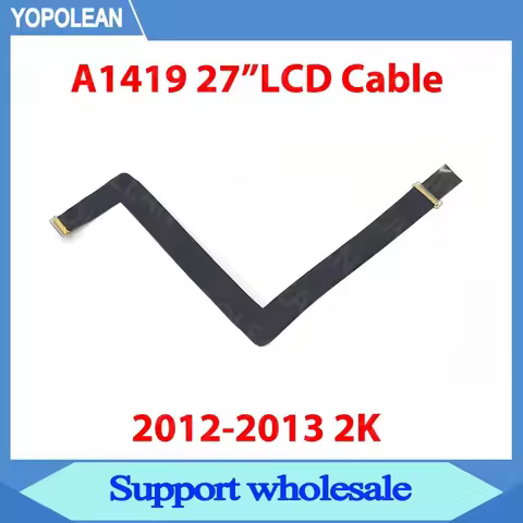 New LCD LED DisplayPort LVDs Cable 923-0308 for iMac 27" A1419 LCD Cable 2K Display LCD LED LVDs Dis