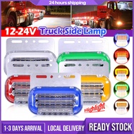 12V 24V Truck Lori LED Side Marker Light Clearance Lamp Caravan Car Indicator Tail Light Truck Trailer Side Market Lamp
