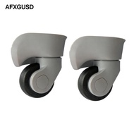 [AFXGUSD] 1 Pair A08 Luggage Wheels Replacement Accessories Repair Trolley Case Wheel