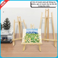 [IMPORTED PRODUCTS] Natural pine wood mini painting easel, painting easel for children - Sample disp