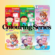 DAYA • COLOURING SERIES ( CREATIVE / BASIC / BASIC PASTE ) BOOK 1 & 2 ❤️
