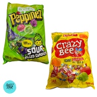 Peppinezz Sour Filled Candies 900g/ Crazy Bee Soft Gummies with fillings 1000g