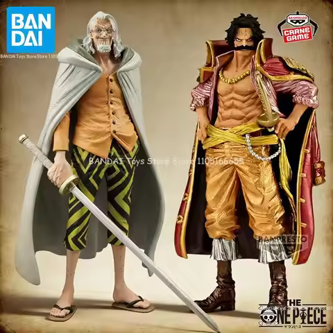 Bandai Original Banpresto ONE PIECE KING OF ARTIST Gol D. Roger Silvers Rayleigh Action Figures Anim