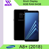 (Sealed) Samsung A8+ (2018) 6GB 64GB / A8 Plus Singapore Set