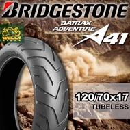 Bridgestone Battlax Adventure A41 120/70x17 Tyre Tayar R1200 GSLC R1200 GSALC R1200GSLC R 1200GSLC
