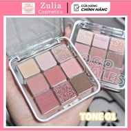 [GOGO TALES] GOGO TALES Eyeshadow Palette 9 Matte Boxes Loge Dream Eye Makeup Pink Tone
