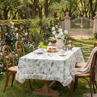 New Hot-selling American Style ins Pastoral Style Table Tablecloth Square Table Round Table Small Fr