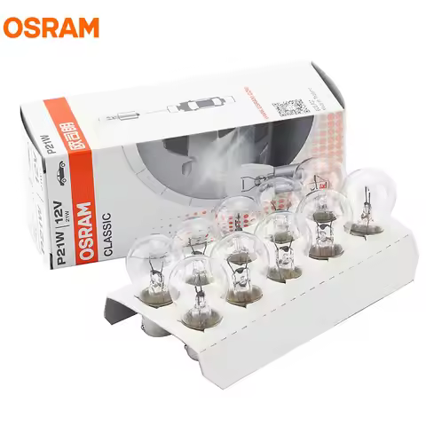 10pcs OSRAM S25 H6W H21W P21W PY21W 12V Original Line Turn Signal Lamps Brake Light Fog Light OEM Au