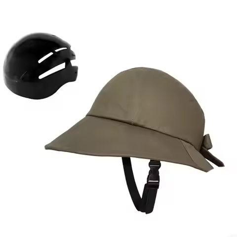 Woman Bicycles Helmets Hat Shaped Bike Helmets Sun Hat Bike Helmets Cycling Helmets Fishing Hat