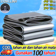DONGLIN terpal 4x6 meter/3x5Meter/2x4Meter Meng-upgrade dan menebal Bahan PE terpal anti panas dan h