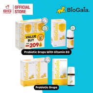 Biogaia Probiotic Drops 5ML / with Vitamin D3 5ML / Twin Pack