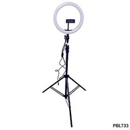 Đèn livestream làm sáng da thần thánh size 33cm kèm chân đèn, hỗ trợ livestream- bigo - quay, studio