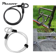 [Phenovo] Steel Cable 12mm Thick Heavy Duty 4ft Strong Braided for Motorbike Gate Ladder Mower & Equ