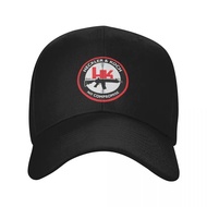 [ada stok] Topi Besbol Heckler And Koch Fesyen Tersuai Wanita Lelaki Boleh Laras Uniseks HK Firearms