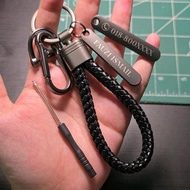 [FREE CUSTOM] TOJI Premium Black Keychain