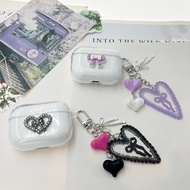 love keychian case For Jabra Elite 5 / Elite4 Elite3 Case Silicone earphone Cover  For Jabra Elite 4