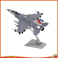 [PrettyiaSG] 1/72 Scale Diecast Fighter F16D Fighting Falcon Plane Toy with Metal Stand