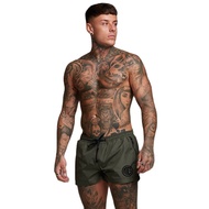 Muscleguys Mens Gym Shorts Summer Fashion Daily Slim Shorts Sweat Running Shorts Gym Fitness Bodybui