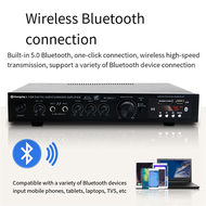 5.1 Channel HIFI Amplifier Subwoofer High Power Stage Home Theater Bluetooth Radio Outdoor Amplifier