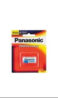 Panasonic 123A 3V 相機鋰電池1粒咭裝