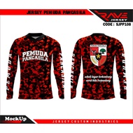PANCASILA YOUTH JERSEY LONG SLEEVE 2 PANCASILA YOUTH JERSEY PRINTING ORGANIZATION PP JERSEY