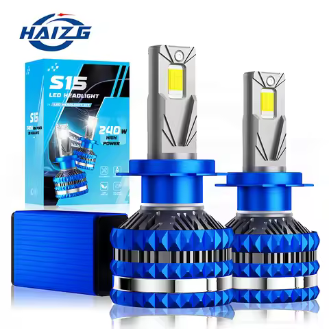 HAIZG NewS15CarledHeadlight240WHigh-Power High-Concentration Super-Strong DecodingH7 H4Far and near 