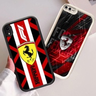 YS-53 Ferrari Car Shockproof Casing for iphone XR X XS 6 7 8 Max Plus