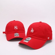 47 1:1 Brand ML NY LA Fashion Streetwear Retro Embroidery Baseball Cap Men Adjustable Casual Hat Wom