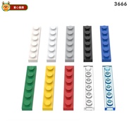 Compatible with Lego 3666 1x6 Basic Board High-Quality Parts MOC Toy DIY Assembly Toy Educational Sc