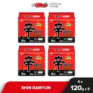 NongShim Shin Ramyun (5 x 120g)  X4