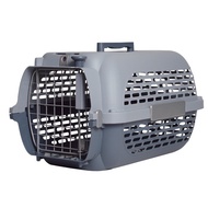 Dogit Voyageur Dog Carrier - Gray/Gray - Large - 61.9 cm L x 42.6 cm W x 36.9 cm H (24.3 in x 16.7 i