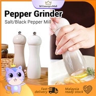 M Concept Pengisar Lada Hitam Black Pepper Grinder Salt Grinder Pepper Mill Spice Mill Wood Ceramic Elegant Handheld