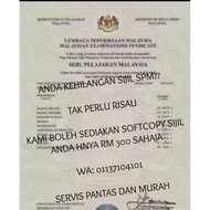 Edit Sijil Spm Pantas dan Murah