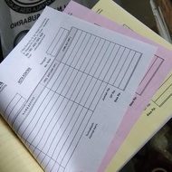 cetak Nota 3 rangkap / ply 1 warna (satuan)