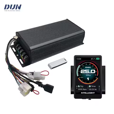 Sabvoton SVMC72200-H6 200A V2 OMD Protocol 4KW-5KW Bldc Motor Controller with 860C TFT Colorful Disp