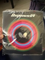 Butterfly Dignics 64 紅色 乒乓球膠皮