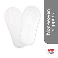 1 PC Non -Woven Slipper Close Toe  (PLAIN)  Hotel Slipper / Homestay Slipper / Travel Slipper / Room Slipper