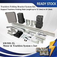 Trackless Folding Auto Gate System Ast Sw555TL With Wifi Keypad