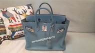絕版牛仔藍Hermes HAC 28 BLUE JEAN 已在專門店做完SPA 非常稀有 可遇不可求 not Birkin 25 30 kelly 28
