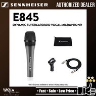 Sennheiser E 845 Dynamic Supercardioid Vocal Microphone with FREE Mic Cable (E845/E-845)