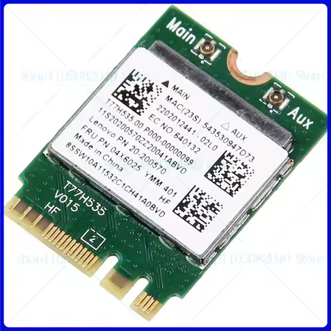 For HP ProBook 430 440G3 450 820 840G3 5G wireless network interface card 4.0 Bluetooth WIFI