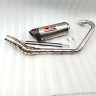 Exhaust Ahm Exhaust muffler pipe Rs-X rsx 150 gpx legend 150 carb LC135 v1 v8 fi yzf R15 v1 v2 V3 de