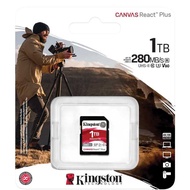 # Kingston Canvas React Plus V60 SD Memory Card # [1TB]