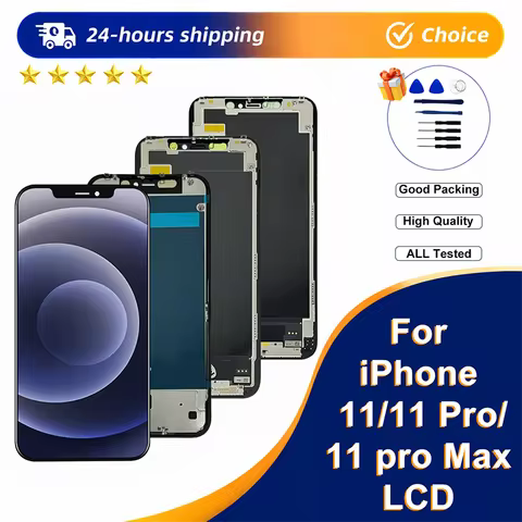 AAA+ NEW OEM Screen For iPhone 11 LCD OLED Display For iPhone 11 Pro Screen 11 Pro Max Display Incel