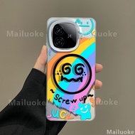 เคส IQOO Z9 5G เคส IQOO Z9 Z10 Turbo Pro เคส iQOO NEO 10 เคส IQOO Z9X เทอร์โบเคสกันกระแทกสีรุ้งหน้าย