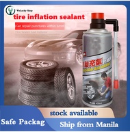 Tire Sealer Inflator Car Motorcycle Motorbike Bike Automotive High Quality Tire Sealer and Inflator Sealant - 450ml