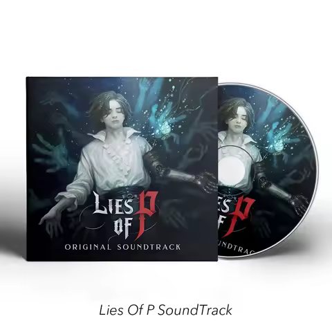 Game Lies Of P Music CD Greatest Hits OST Album Divine Service 2pcs Music Record Cosplay Walkman Car