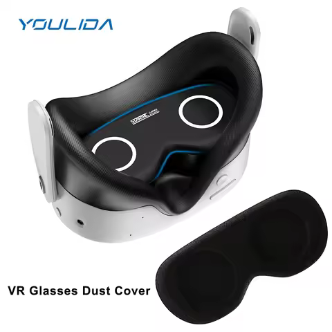 VR Glasses Dust Cover For Meta Quest 3S/Quest 3/2/PSVR2/Pico 4 PRO VR Lens Protector Cover Anti-scra